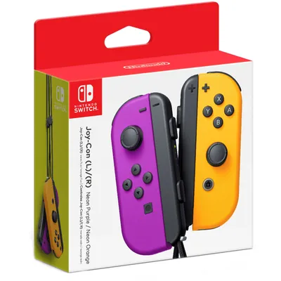 Joy-Con L+R Neon Purple/ Orange