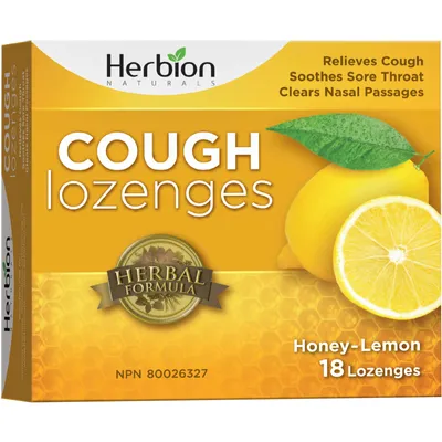 Cough Lozenge Honey Lemon