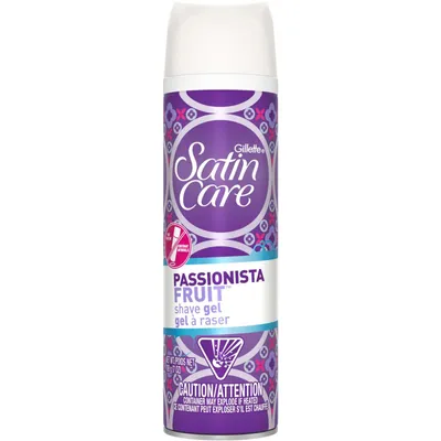 Satin Care Shave Gel - Passionista Fruit for Women 198g