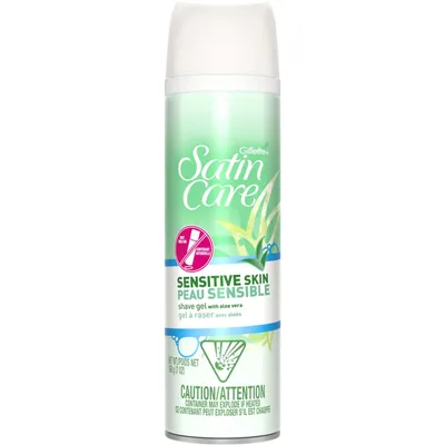 Satin Care Sensitive Skin Shave Gel for Women 198 g