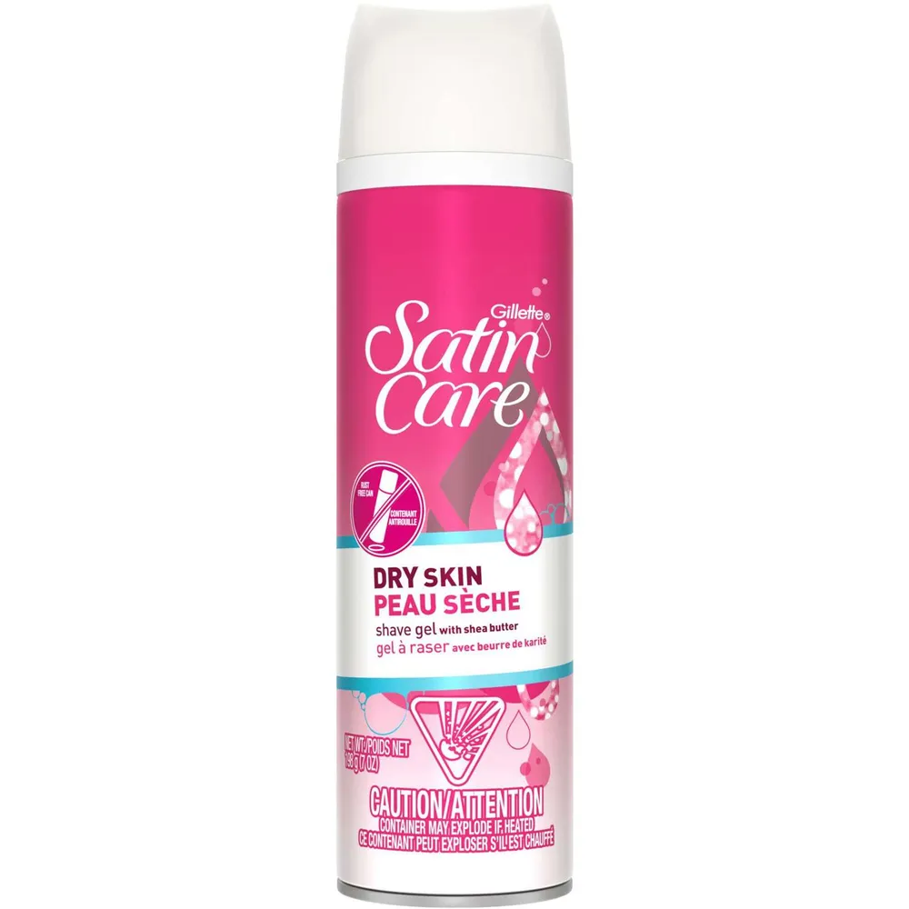 Satin Care Dry Skin Shave Gel for Women 198G