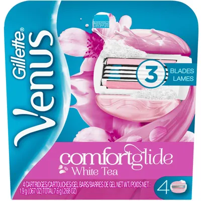 Gillette Venus ComfortGlide White Tea Scented Women's Razor Blades