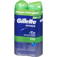 Gillette Series Shave Gel Sensitive Twin Pack 14 Oz