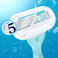 Gillette Venus Simply3 Women's Disposable Razors, 4 Count (Pack of 1)