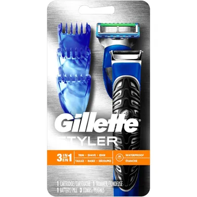 Gillette All Purpose Styler: Beard Trimmer, Fusion Razor & Edger for Men