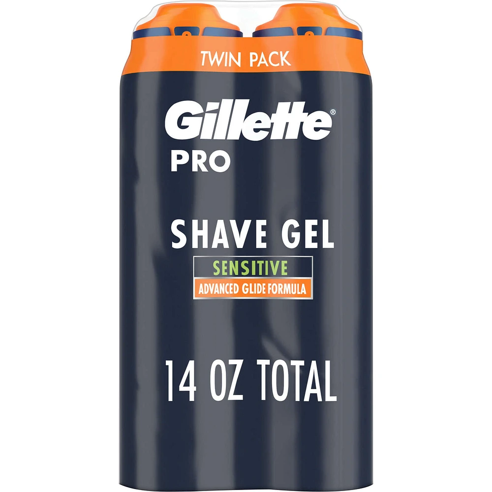 PRO Shaving Gel for Men TWIN PACK