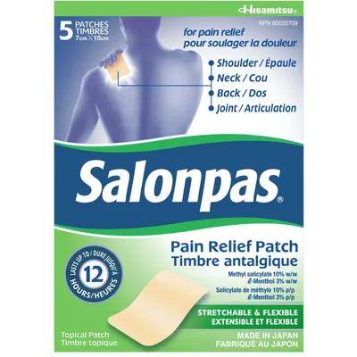 Salonpas 12 Hour Pain Relief Patch