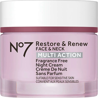 Restore & Renew Fragrance Free Night Cream