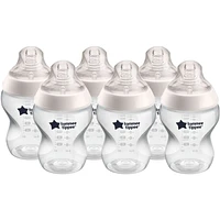 Closer to Nature Anti-Colic Baby Bottle, 9oz, Slow-Flow Breast-Like Nipple for a Natural Latch, Anti-Colic Valve