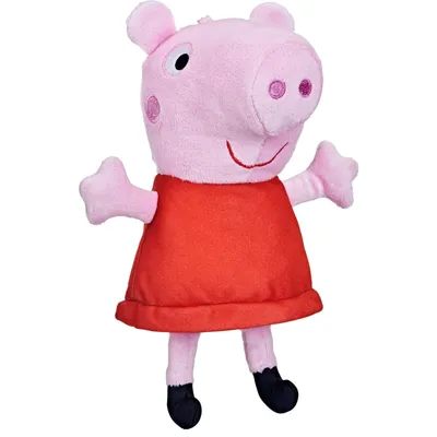 Peppa Pig Toys Giggle 'n Snort Peppa Pig Plush Doll, Interactive Stuffed Animal with Sound Effects
