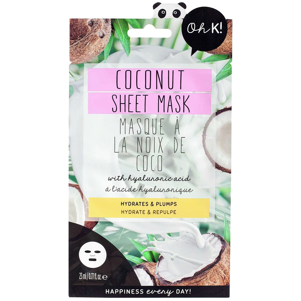 Coconut & Hyaluronic Sheet Mask