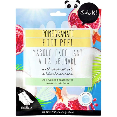 Pomegranate & Coconut Oil Peeling Foot Mask