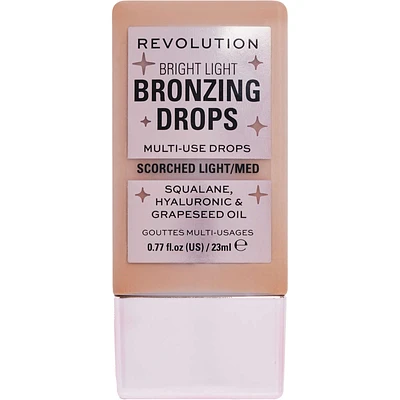 Makeup Revolution Bright Light Bronzing Drops Bronze Scorched