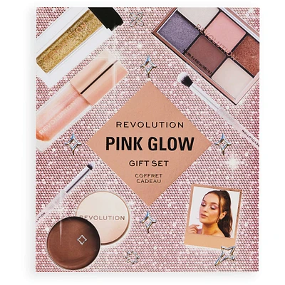 Revolution Pink Glow Gift Set