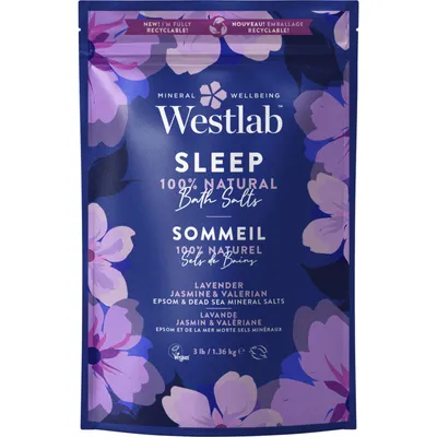 Sleep Epsom & Dead Sea Bathing Salts with Lavender & Jasmine Sleep