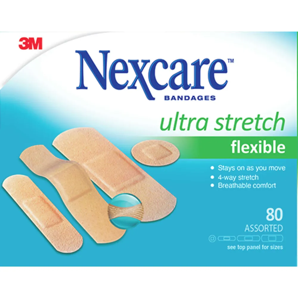Band-Aid Bandages, Flexible Fabric, Extra Large « Discount Drug Mart