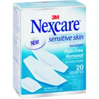 Nexcare™ Sensitive Skin Bandages Clipstrip