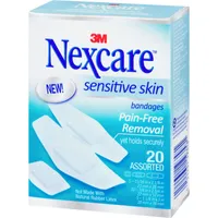 Nexcare™ Sensitive Skin Bandages Clipstrip