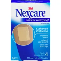 Nexcare™ Absolute Waterproof Adhesive Pad, AWP-34-CA