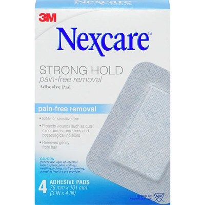 Nexcare™ Sensitive Skin Adhesive Pads Clipstrip
