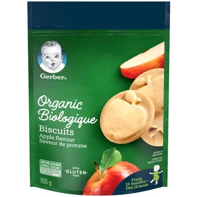 Organic Biscuits Apple Flavour Toddler Snack