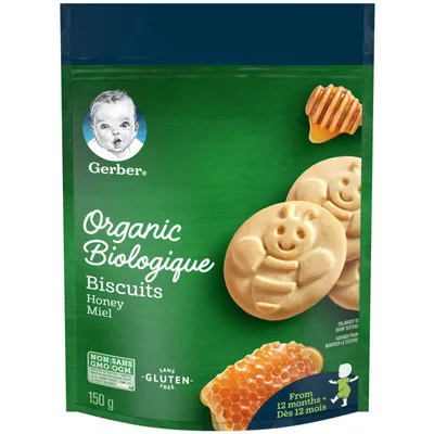 Organic Biscuits Honey Flavour Toddler Snack