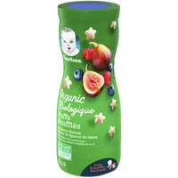 GERBER Organic Puffs, Fig Berry, Baby Snacks