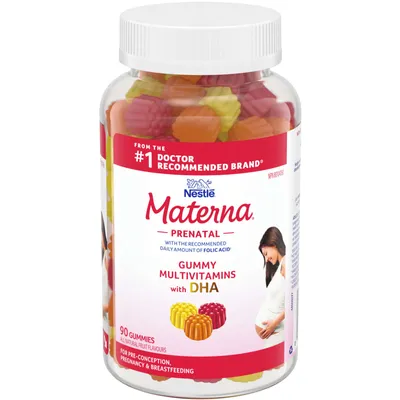 MATERNA Prenatal Multivitamin Gummies with DHA