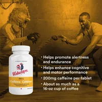 200mg Extra Strength Caffeine Tablets
