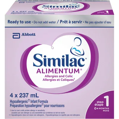 Similac Alimentum - Ready-To-Feed Liq.  4 X 237Ml