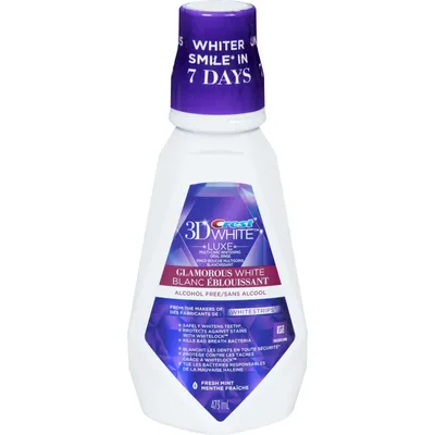 Crest 3D White Glamorous White Mouthwash