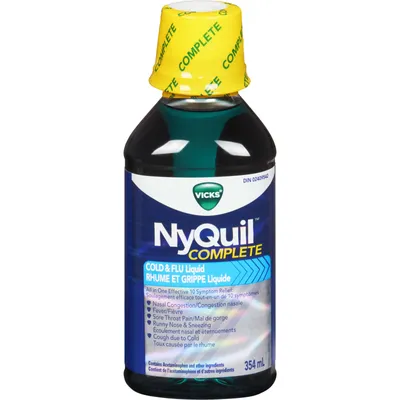NyQuil COMPLETE Cold, Flu, and Congestion Medicine, mL