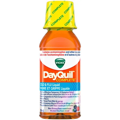 DayQuil Complete Cold & Flu Liquid 236 mL