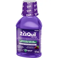 ZzzQuil Nighttime Sleep Aid Liquid, Warming Berry, 177 mL