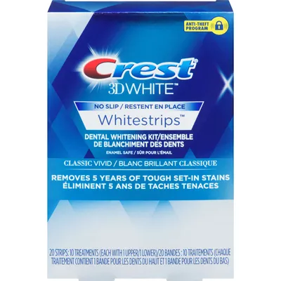 Crest 3D White Whitestrips Classic Vivid