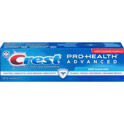 Crest Pro-Health Advanced Deep Clean Mint Toothpaste, 90 mL