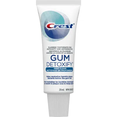 Crest Gum Detoxify Deep Clean Toothpaste