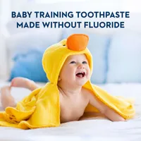 Crest Training Toothpaste, Fluoride Free, featuring Disney's Winnie the Pooh, Mild Strawberry Gel, 36 mL