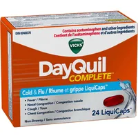 DayQuil COMPLETE Cold & Flu Daytime Relief, 24 LiquiCaps