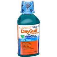 DayQuil COMPLETE plus Vicks VapoCOOL Cold and Flu Medicine, 354 mL 