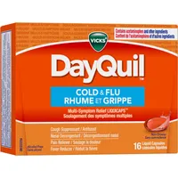 DayQuil Cold & Flu Multi-Symptom Relief Non-Drowsy Liquid Capsules