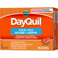 DayQuil Cold & Flu Multi-Symptom Relief Non-Drowsy Liquid Capsules