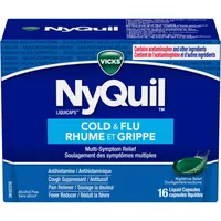 NyQuil Cold & Flu Multi-Symptom Relief Liquid Capsules