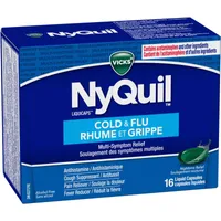 NyQuil Cold & Flu Multi-Symptom Relief Liquid Capsules