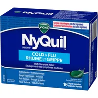 NyQuil Cold & Flu Multi-Symptom Relief Liquid Capsules