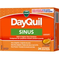 DayQuil Sinus Liquid Capsules, 24 Count