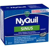 NyQuil Sinus Liquid Capsules, 24 Count