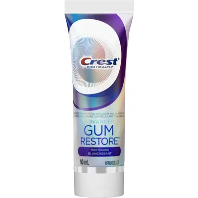 Crest Pro-Health Advanced Gum Restore Toothpaste, Whitening 90mL