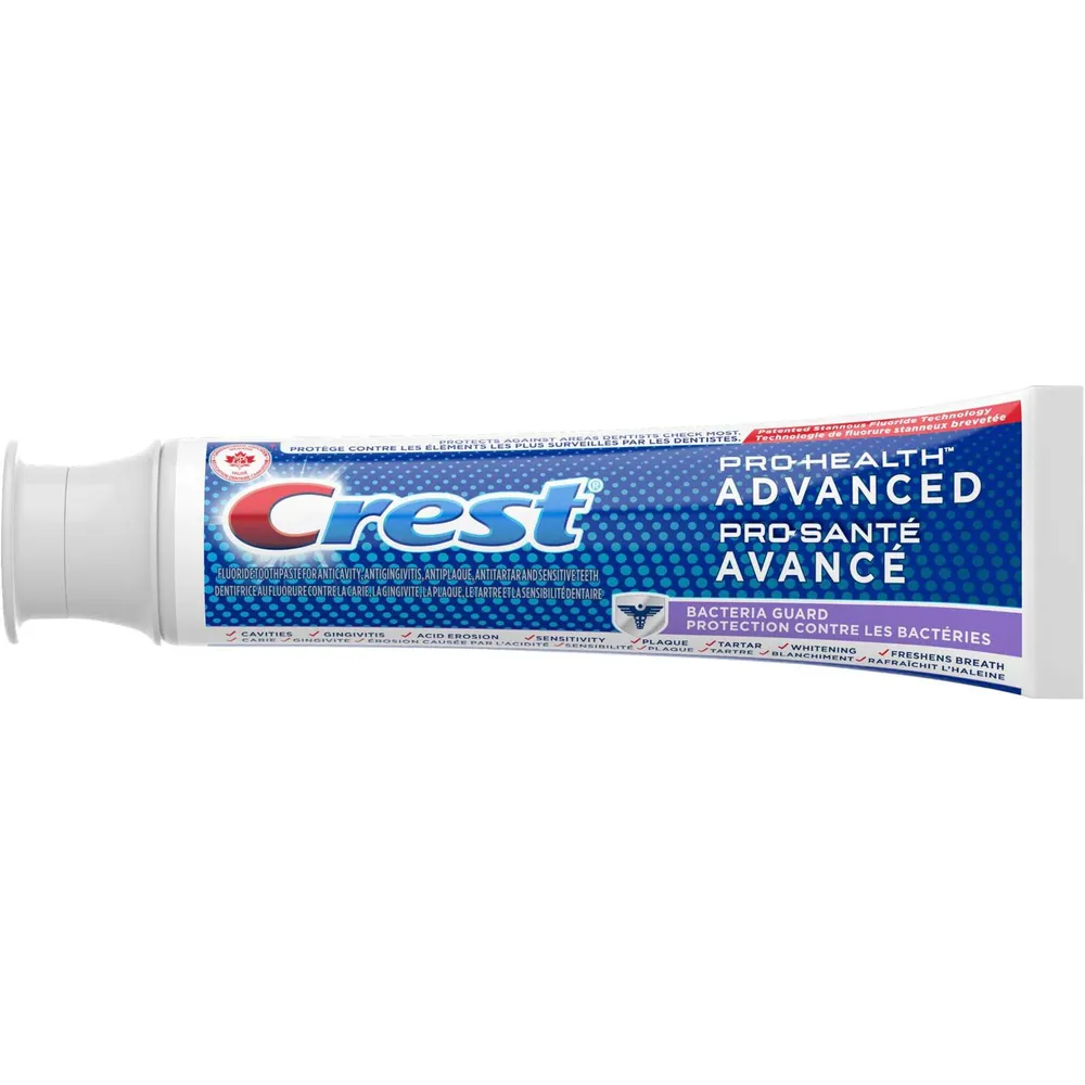 Crest Pro-Health Advanced Bacteria Guard Mint Toothpaste, 90 mL