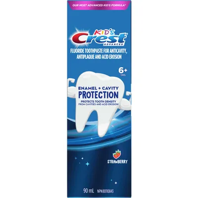 Crest Kid's Advanced Enamel + Cavity Protection Toothpaste 90 mL